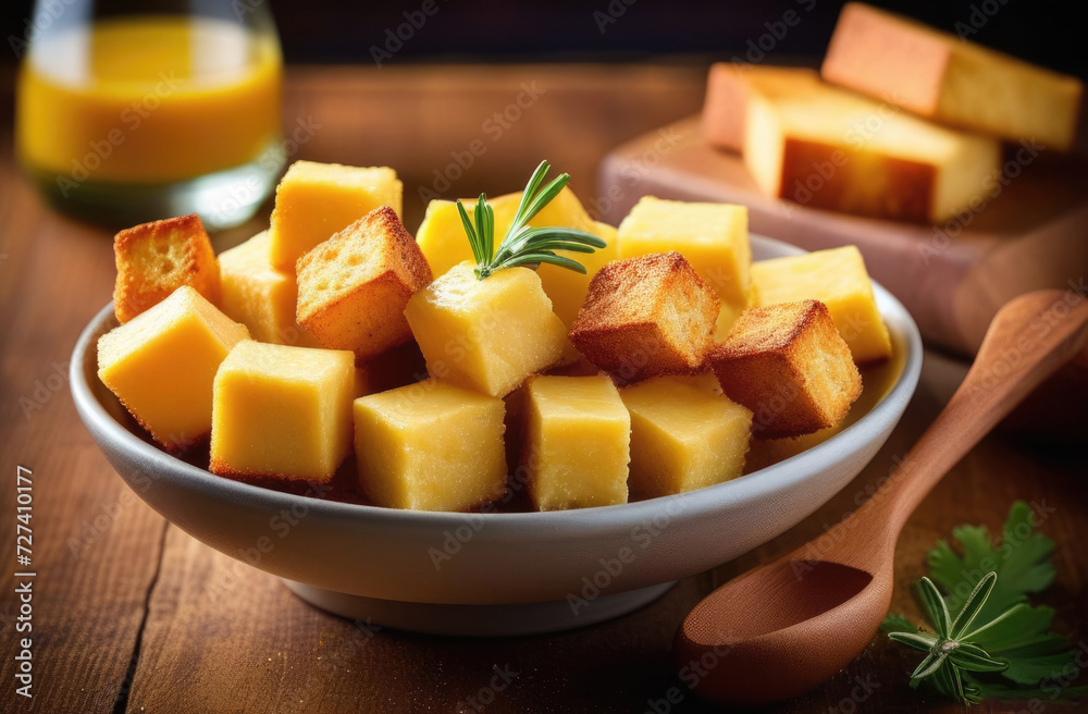 St. Davids Day, national Welsh cuisine, traditional Welsh croutons, melted cheese sauce, delicious photo St. Davids Day, national Welsh cuisine, traditional Welsh croutons, melted cheese sauce, delicious photo