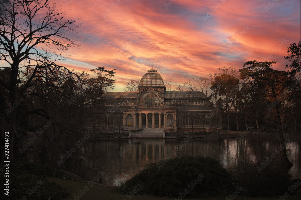 Fototapeta premium palacio de cristal