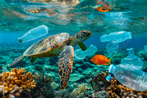 Ocean Bottled: Marine Ecosystem in Plastic Disarray