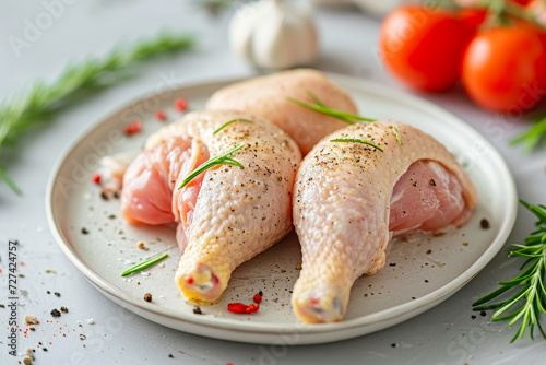 Freshness Unleashed: Chicken Plate