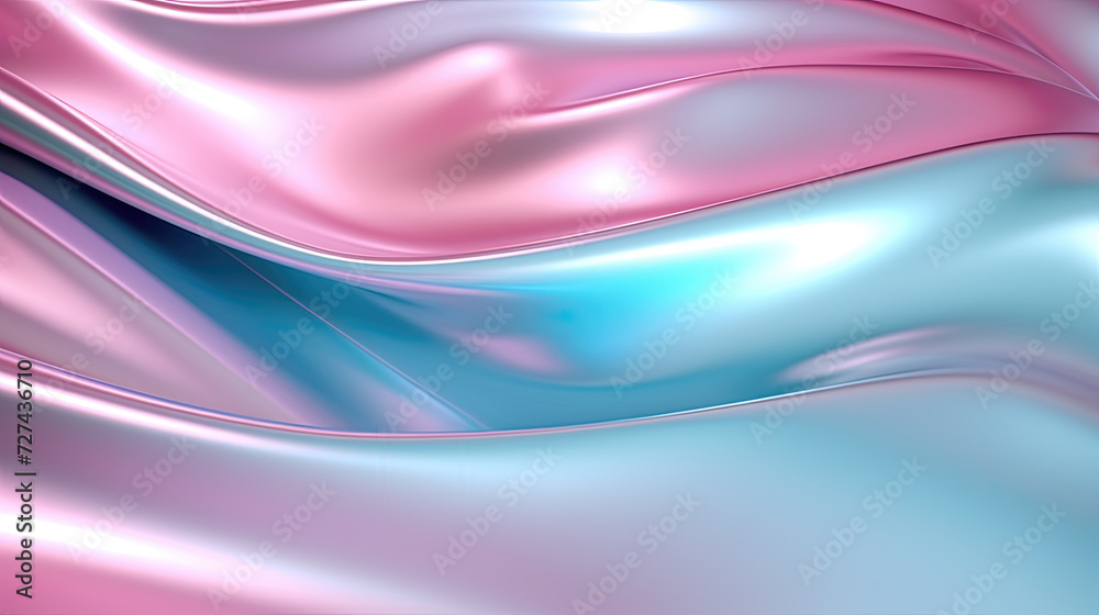 abstract background with smooth waves in pink and cyan colors abstract background with smooth waves in pink and cyan colors