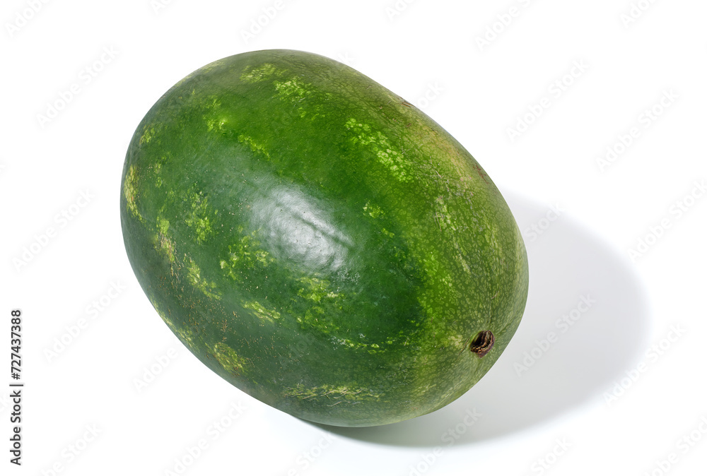 Watermelon on blue pastel background Watermelon on blue pastel background