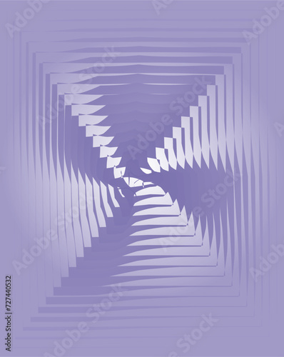 Fototapeta Naklejka Na Ścianę i Meble -  a composition of planes and shapes with shades of purple as a visual communication design element
