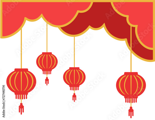 Chinese New Year Frame Border Background
