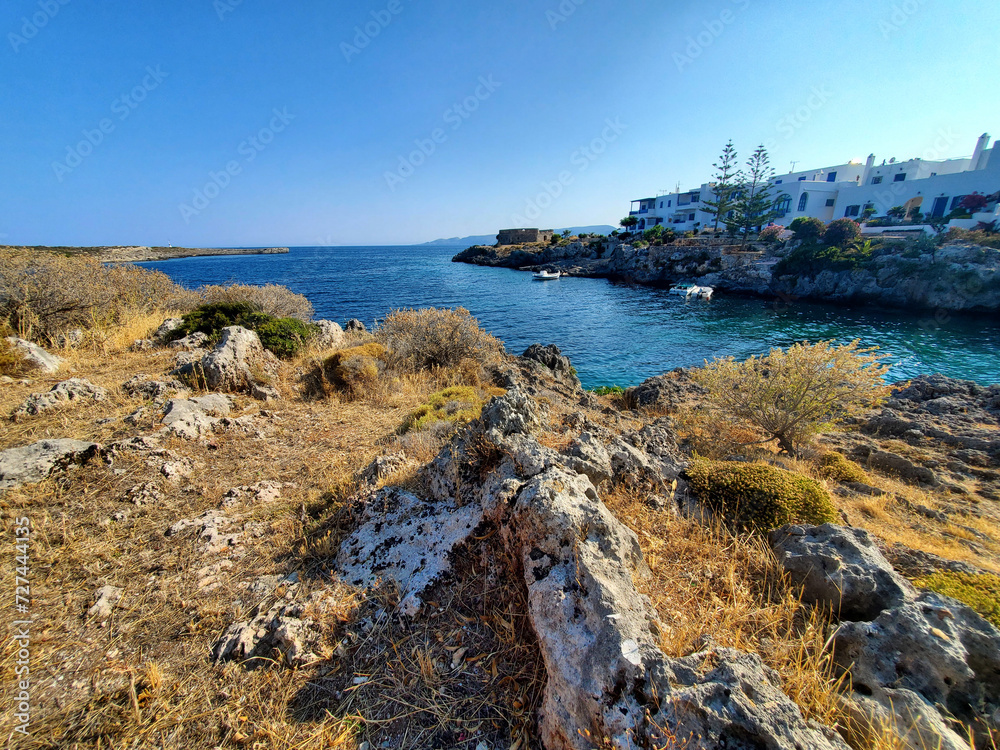 Avlemonas, a village on the east coast of the Greek Island of Kythira.