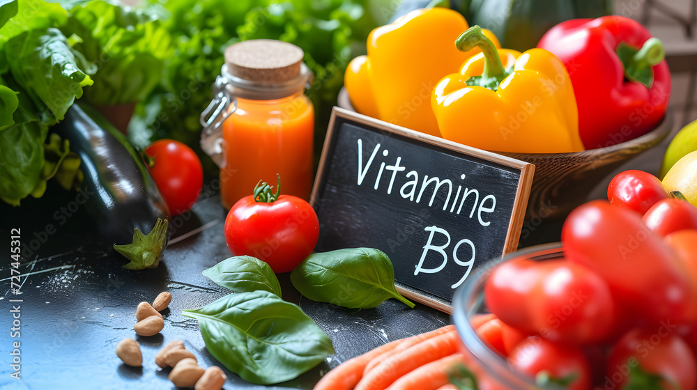 vitamine B9, nutritional health, essential nutrients, vitamin