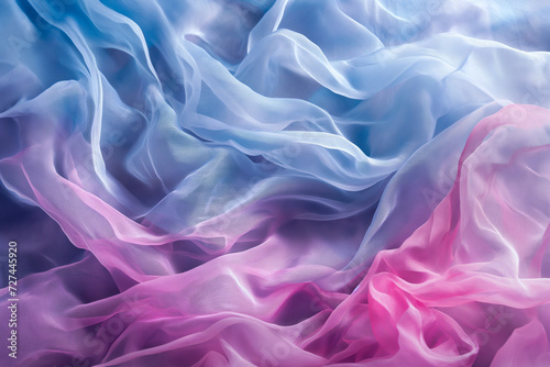 Ethereal Elegance: Abstract Silk Waves for background