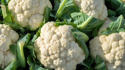 cauliflower in market