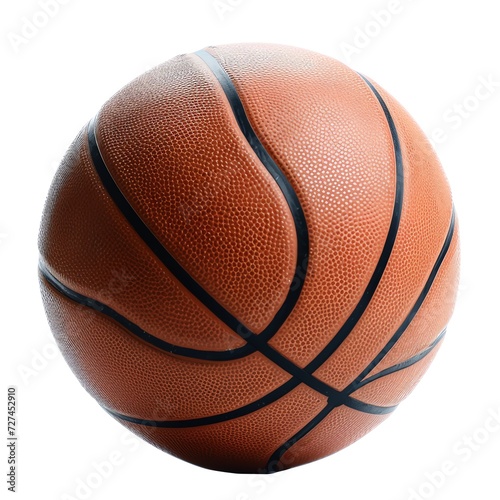 Basketball Texture Closeup