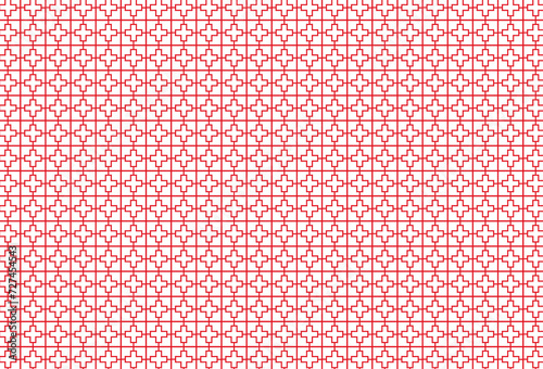 Small rectangular lines arranged alternately of different lengths can be used during the Chinese New Year festival such as cards postcards fabric patterns wallpaper or backgrounds