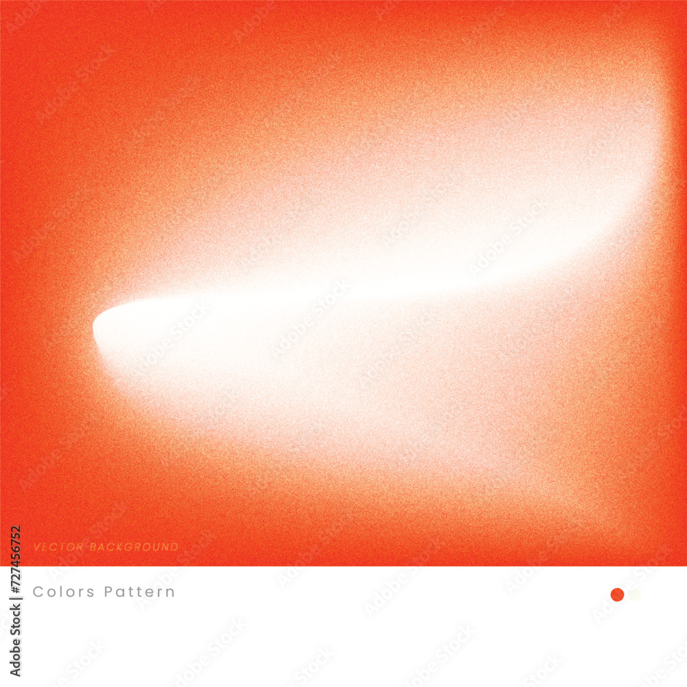 Obraz premium Modern grainy vector background with color palette
