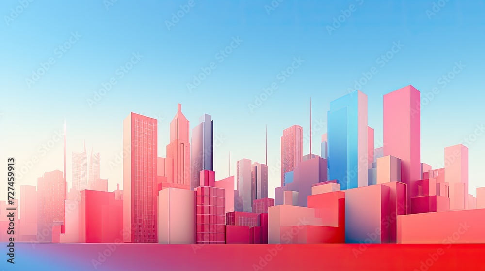Digital platforms for urban wellness solid color background