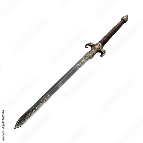 sword on transparent background PNG image