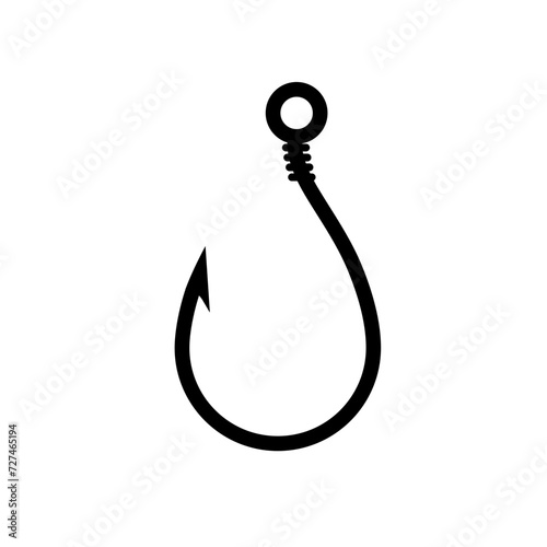 hook for fishing vector illustration	