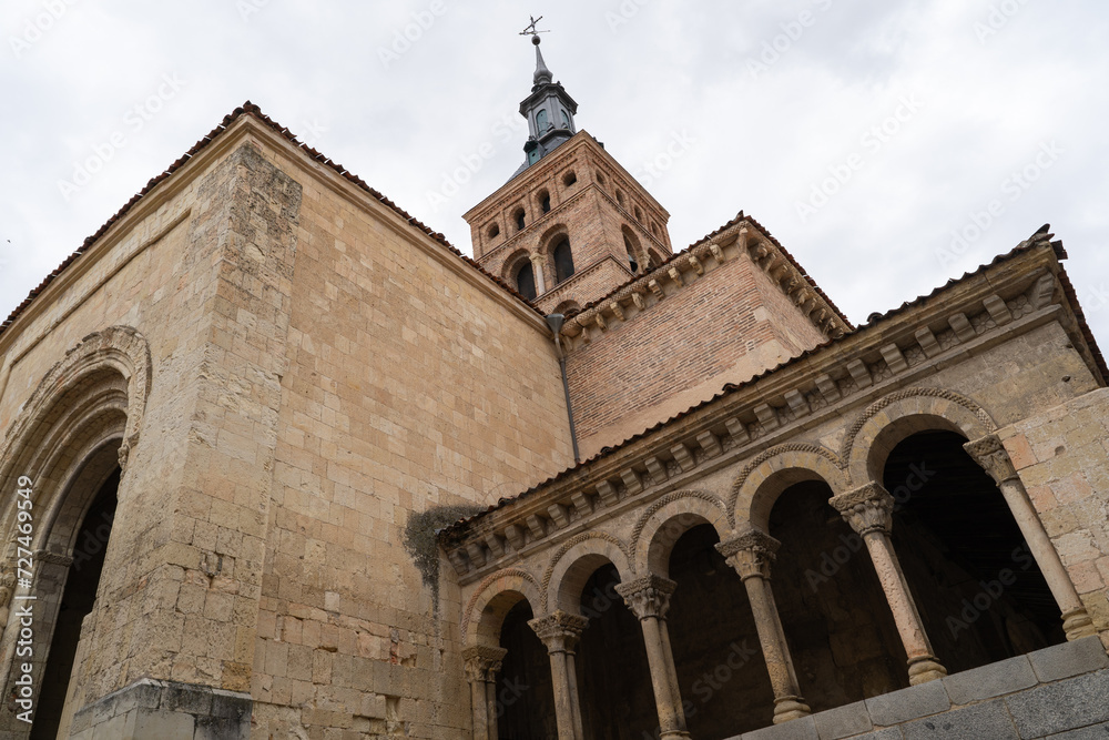 A church in Segovia, Spain.