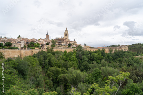 The village of Segovia in Spain.