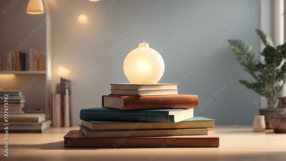 : Ceramic Sculpture Symbolizing Online Education : Ceramic Sculpture Symbolizing Online Education