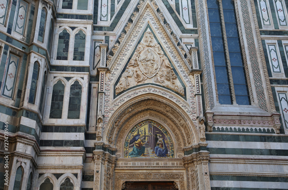 Catedral de Santa María de la Flor o Catedral de Santa María del Fiore, Florencia, Italia