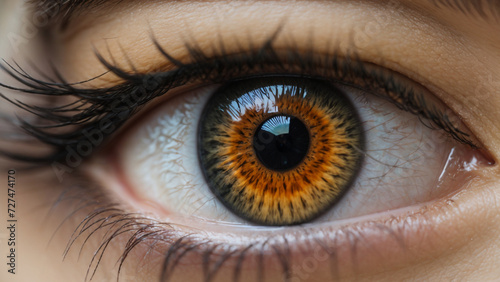 Monstrous Gaze: Close-Up of the Monster's Eye

