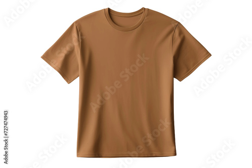 t shirt on brown