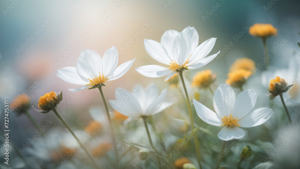 daisies in the morning