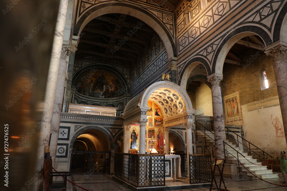 Basílica de San Miniato al Monte, Florencia, Italia
