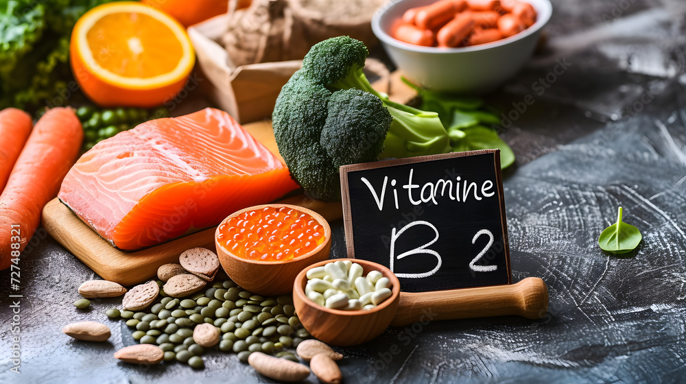 Vitamine B2, nutritional health, essential nutrients, vitamin deficiency, vitamin toxicity, skin