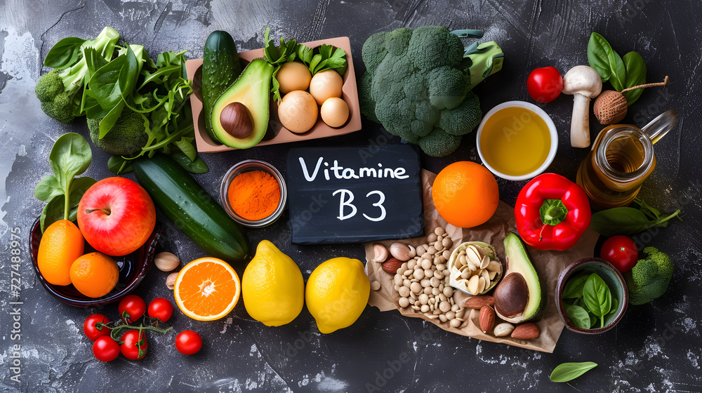 Vitamin B3, nutritional health, essential nutrients, vitamin deficiency
