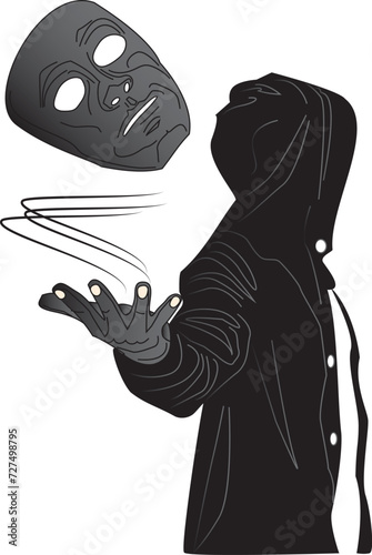 black everyone wears a mask