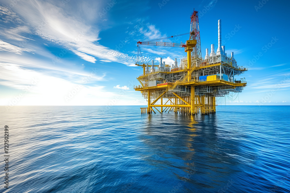 custom made wallpaper toronto digitalOil extraction platform in the ocean