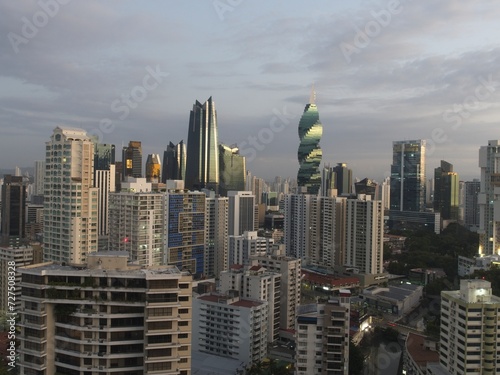 Panama City skyline at dawn © Aaron