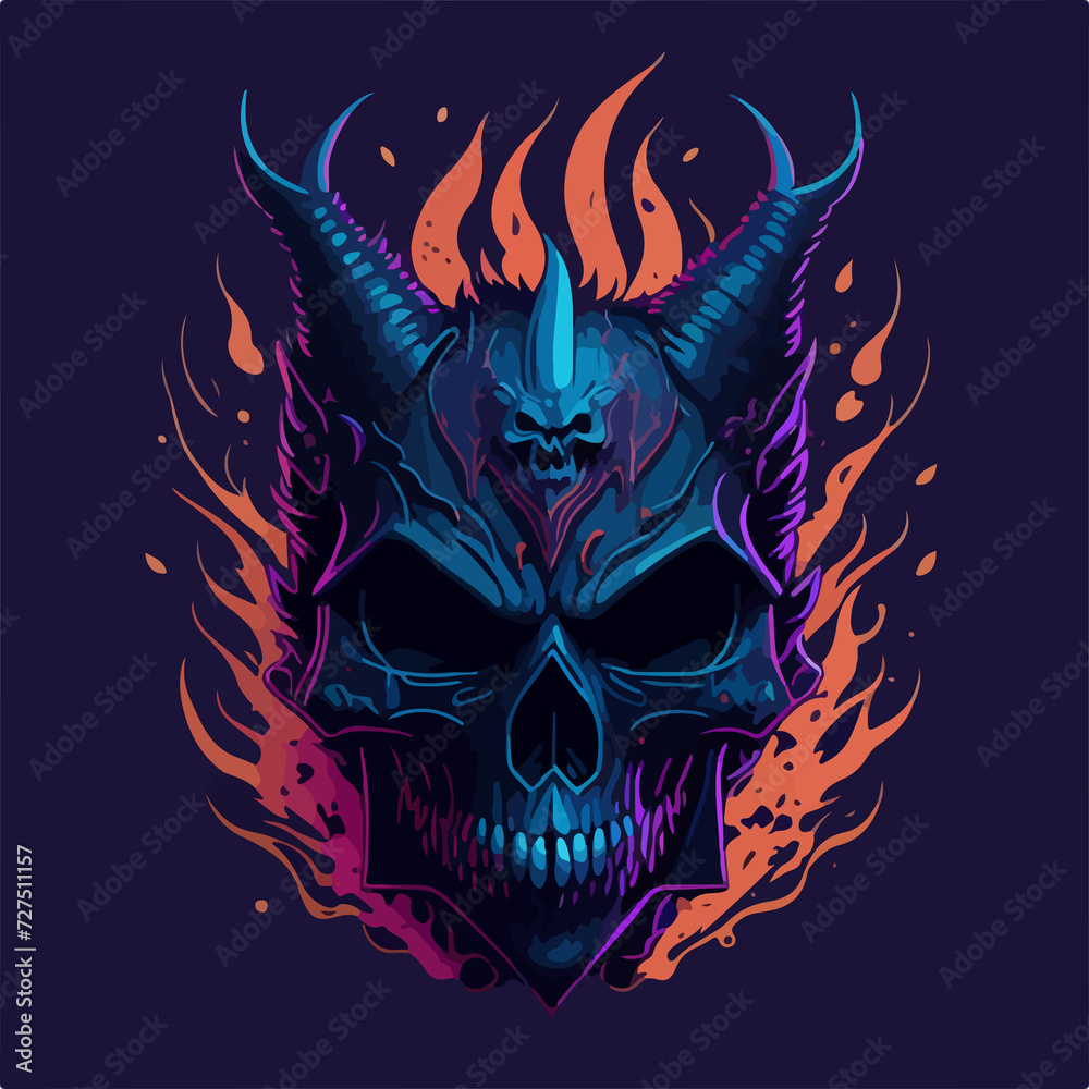 The beauty of the rose is juxtaposed with the ferocity of the demon in this unique design. The beauty of the rose is juxtaposed with the ferocity of the demon in this unique design.
