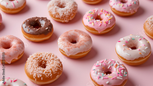 Sweet Charm: Baby Donuts in a Soft Color Palette