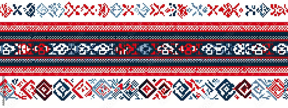 seamless pattern with christmas reindeer seamless pattern with christmas reindeer