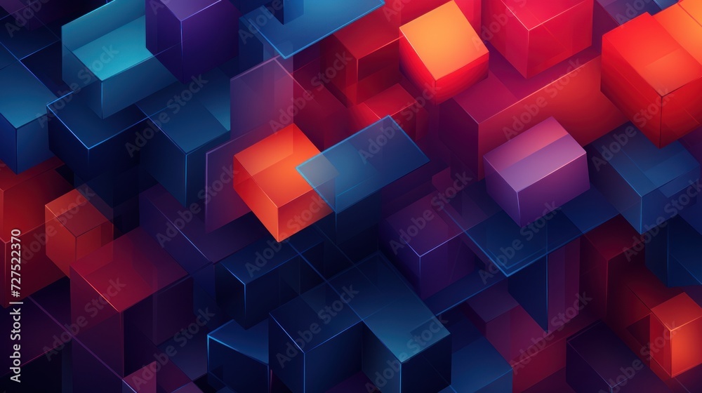 Abstract background with texture lines and shapes. Cube. Abstract background with texture lines and shapes. Cube.