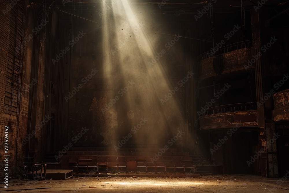 The Empty Stage: A Spotlight on the Drama of Silence