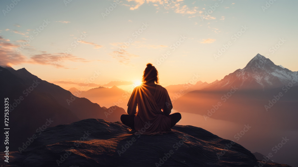 The power of Surya Namaskar: an Indian spiritual guru�s sun salutation on a sacred peak