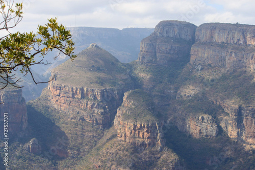 Blyde River Canyon The Three Rondewals Mountain 