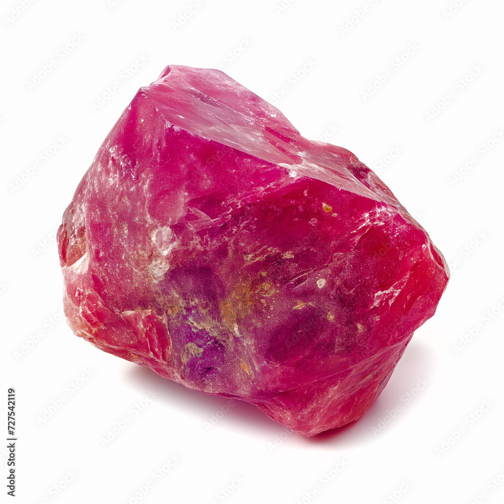 Raw Corundum Stone, ruby