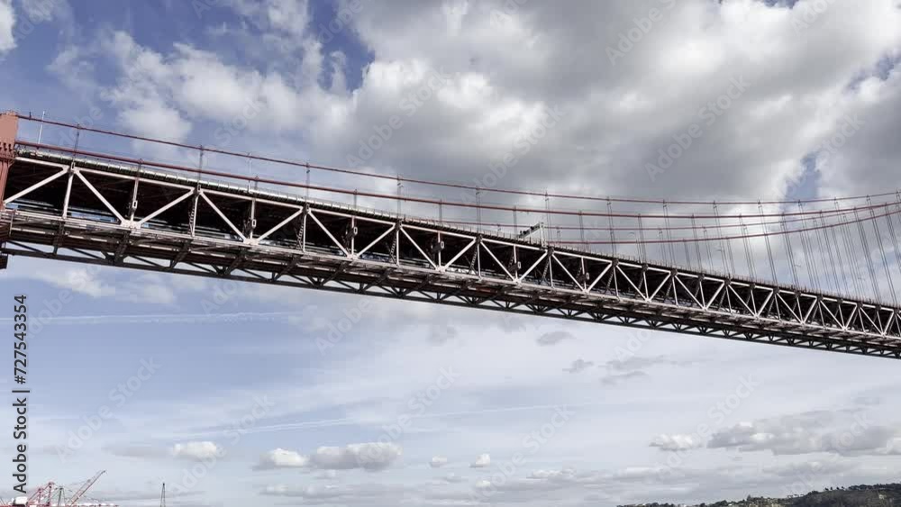 spension Bridge Over Tajo River spension Bridge Over Tajo River