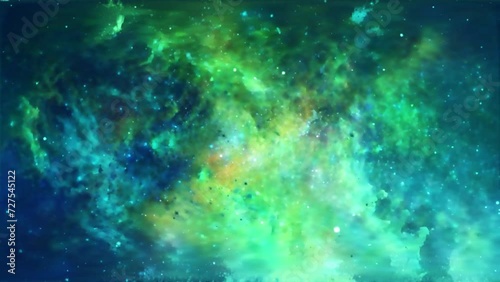 stars of universe nebula deep space motion background