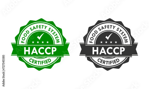 HACCP - Hazard Analysis and Critical Control Points concept background