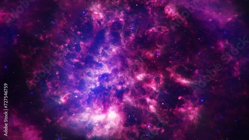Wallpaper Mural stars of universe nebula deep space motion background Torontodigital.ca