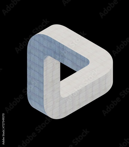 3D 일러스트레이션으로 만든 모델링