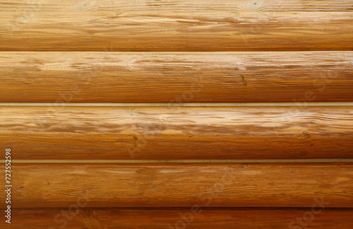 Fototapeta Naklejka Na Ścianę i Meble -  Brown wood texture background coming from natural tree. The wooden panel has a beautiful dark pattern, fence texture in daytime
