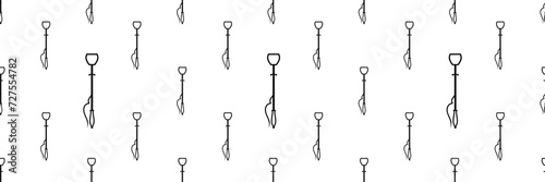 Fire Poker Icon Seamless Pattern Y_2112002