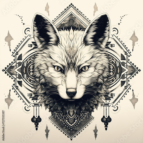 fox head