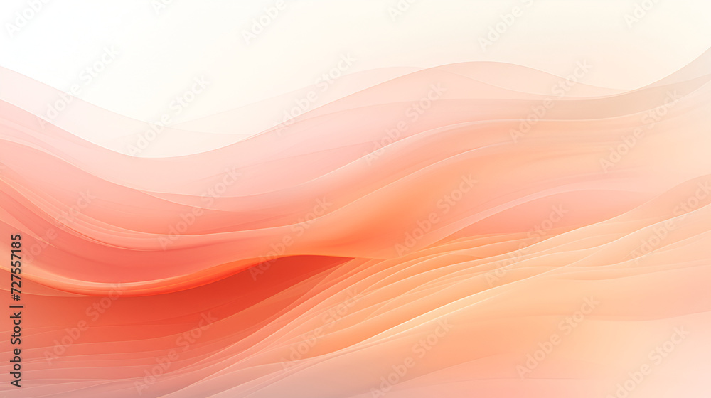 wave abstraction with fuzz peach color wave abstraction with fuzz peach color