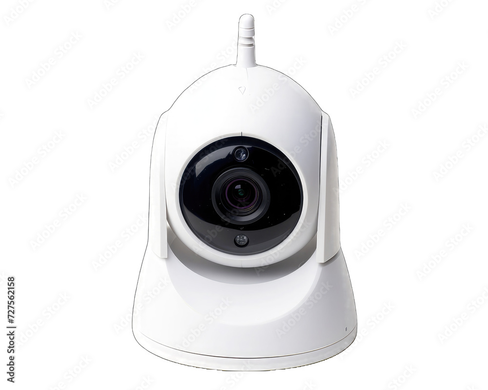 Web camera isolated on white background. White CC Camera on png transparent background. Web camera isolated on white background. White CC Camera on png transparent background.