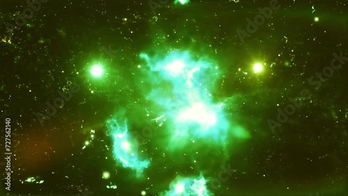 cosmos universe deep space abstract animated background